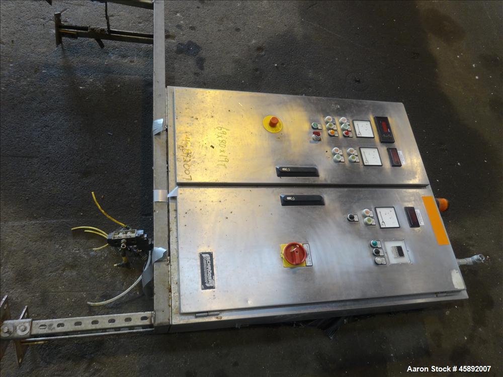 Used Schroder Kombinator Twin Tube Horizontal Cold Extruder