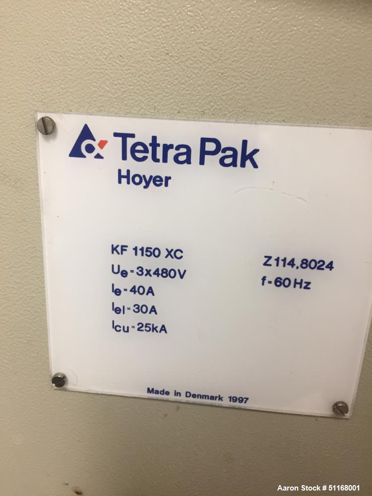 Used Tetra Pak Hoyer Continuous Ice Cream Machine