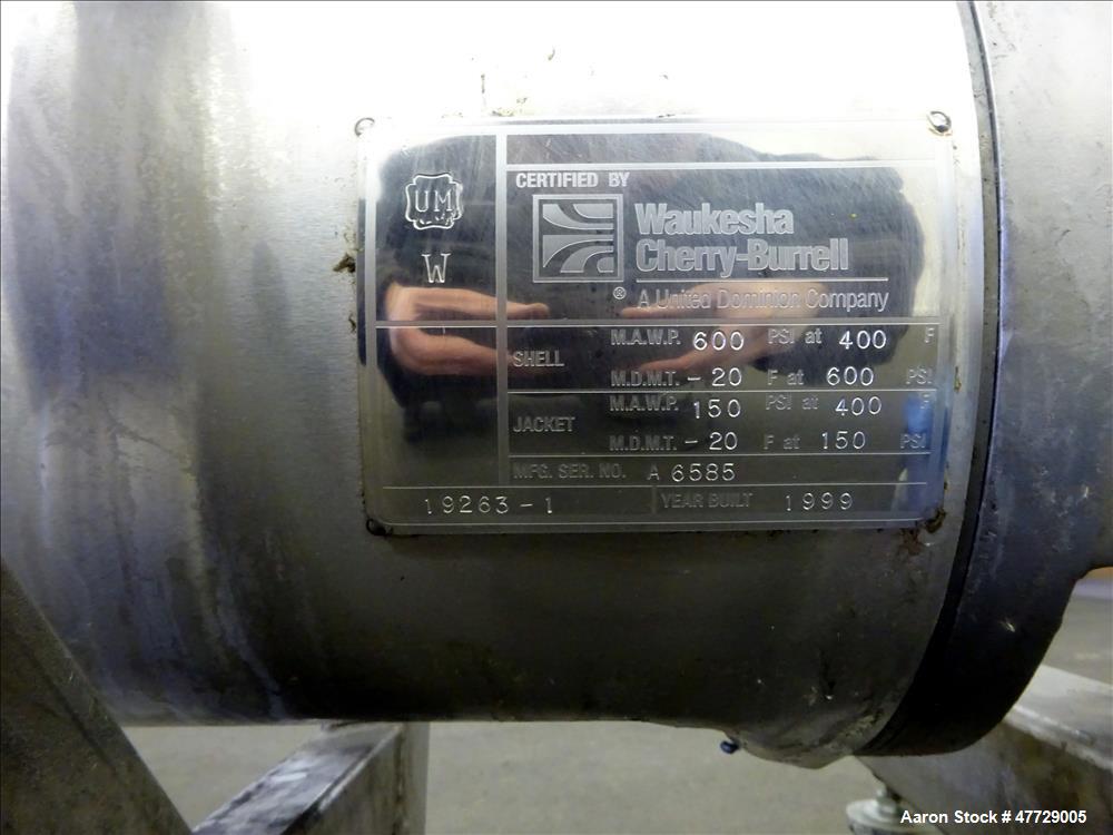 Used Waukesha/Cherry Burrell Votator II Scraped Surface Heat Exhanger