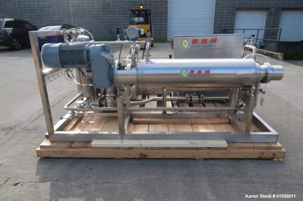 UNUSED Ftherm Model X130-1200 Scrape Surface Heat Exchanger,