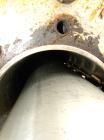 Used Chemetron Votator Scraped Surface Heat Exchanger, 6 square feet, 304 stainless steel. (1) Approximately 6