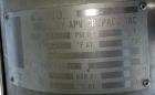 Used APV Crepaco Scrape Surface Heat Exchanger, Model HRT/HD/HEXHD 672