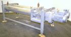 Used APV Scraped Surface Heat Exchanger System, Consisting of: (2) APV scraped surface heat exchangers, model T884SSNN. 14.5 Square feet heating surface per tube, 29 total. 8'' Diameter x 84'' long j...