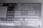 Used APV Vertical Scraped Surface Heat Exchanger System, 316 stainless steel. Consisting of: (2) APV scraped surface heat exchangers, model V884WWNN, 14.5 square feet heating surface per tube, 29 tot...