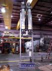 Used APV Vertical Scraped Surface Heat Exchanger System, 316 stainless steel. Consisting of: (2) APV scraped surface heat exchangers, model V884WWNN, 14.5 square feet heating surface per tube, 29 tot...