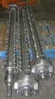 Used APV Vertical Scraped Surface Heat Exchanger System, 316 stainless steel. Consisting of: (2) APV scraped surface heat exchangers, model V884WWNN, 14.5 square feet heating surface per tube, 29 tot...