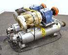 Used Stainless Steel Alfa Laval Contherm Scraped Surface Heat Exchanger