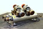 Used Stainless Steel Alfa Laval Contherm Scraped Surface Heat Exchanger, 6 sq f
