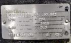 Used Stainless Steel Alfa Laval Contherm Scraped Surface Heat Exchanger, 6 sq f