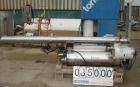 Used Alfa Laval Contherm Dual Chamber Votator Scraped Surface Heat Exchanger, 12 Square Feet, Model 6X6, 316 Stainless Steel. (2) 6