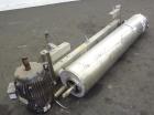 Used Stainless Steel Alfa Laval Contherm Scraped Surface Heat Exchanger, Model 6X9