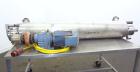Used Stainless Steel Alfa Laval Contherm Scraped Surface Heat Exchanger, Model 