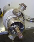 Used Stainless Steel Alfa Laval Contherm Scraped Surface Heat Exchanger, Model 