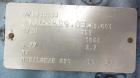 Used Stainless Steel Alfa Laval Contherm Scraped Surface Heat Exchanger, Model 