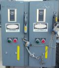 Used Chemetron Votator Scraped Surface Heat Exchanger, 12 total square feet, 304 stainless steel. (2) Approximately 6'' diameter x 48'' long horizontal chambers, plastic type scrapers, carbon steel j...