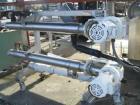 USED: Cherry Burrell dual chamber votator scraped surface heat exchanger, 9 square feet, model 4SSHE, 316 stainless steel. (2) 4