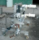USED: Cherry Burrell dual chamber votator scraped surface heat exchanger, 9 square feet, model 4SSHE, 316 stainless steel. (2) 4
