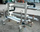 USED: Cherry Burrell dual chamber votator scraped surface heat exchanger, 9 square feet, model 4SSHE, 316 stainless steel. (2) 4
