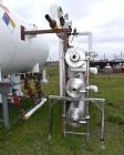 Used Cherry-Burrell Triple Tube Thermutator, 27 Total Square Feet, Stainless Steel. Consists of: (3) model 672 Thermutators, approximate 6