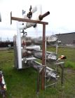 Used Cherry-Burrell Triple Tube Thermutator, 27 Total Square Feet, Stainless Steel. Consists of: (3) model 672 Thermutators, approximate 6