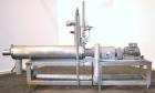 Used Waukesha Cherry Burrell Votator Scraped Surface Heat Exchanger, 9 Square Feet, Model 6SSHE, 316 stainless steel. (1) 6