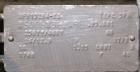 Used Waukesha Cherry Burrell Votator Scraped Surface Heat Exchanger, 9 Square Feet, Model 6SSHE, 316 stainless steel. (1) 6