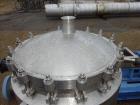 Used Terlet Terlotherm Scraped Surface Heat Exchanger, Stainless Steel. Approximate 29