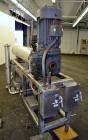 Used Cherry Burrell Votator Scraped Surface Heat Exchanger, 9 Square Feet, 304 Stainless Steel. (1) 6” Diameter x 72” long jacketed horizontal chamber with plastic wipers, and cored shaft. Internal r...