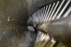 Used Cherry Burrell Votator Scraped Surface Heat Exchanger, 9 Square Feet, 304 Stainless Steel. (1) 6” Diameter x 72” long jacketed horizontal chamber with plastic wipers, and cored shaft. Internal r...