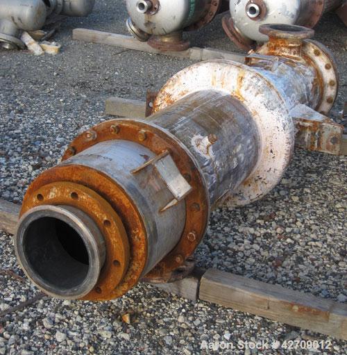 Used Vertical Manning & Lewis Shell And Tube Heat Exchanger, 249 Square Feet