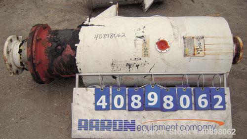 Used Astro Metallurgical Single Pass Shell and Tube Heat Exchanger, 183 Square Feet, Vertical. Carbon steel shell rated 150 psi at –20 to 250 deg F. (208) 3/4" diameter x 54" long Zirconium tubes rat...
