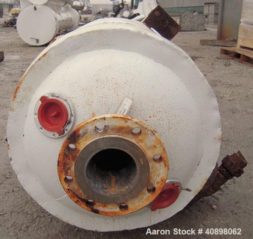 Used Astro Metallurgical Single Pass Shell and Tube Heat Exchanger, 183 Square Feet, Vertical. Carbon steel shell rated 150 psi at –20 to 250 deg F. (208) 3/4" diameter x 54" long Zirconium tubes rat...
