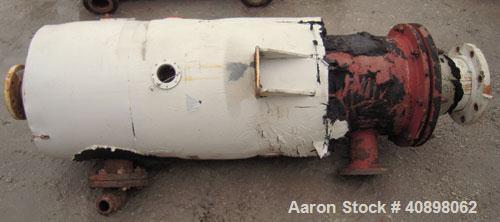 Used Astro Metallurgical Single Pass Shell and Tube Heat Exchanger, 183 Square Feet, Vertical. Carbon steel shell rated 150 psi at –20 to 250 deg F. (208) 3/4" diameter x 54" long Zirconium tubes rat...