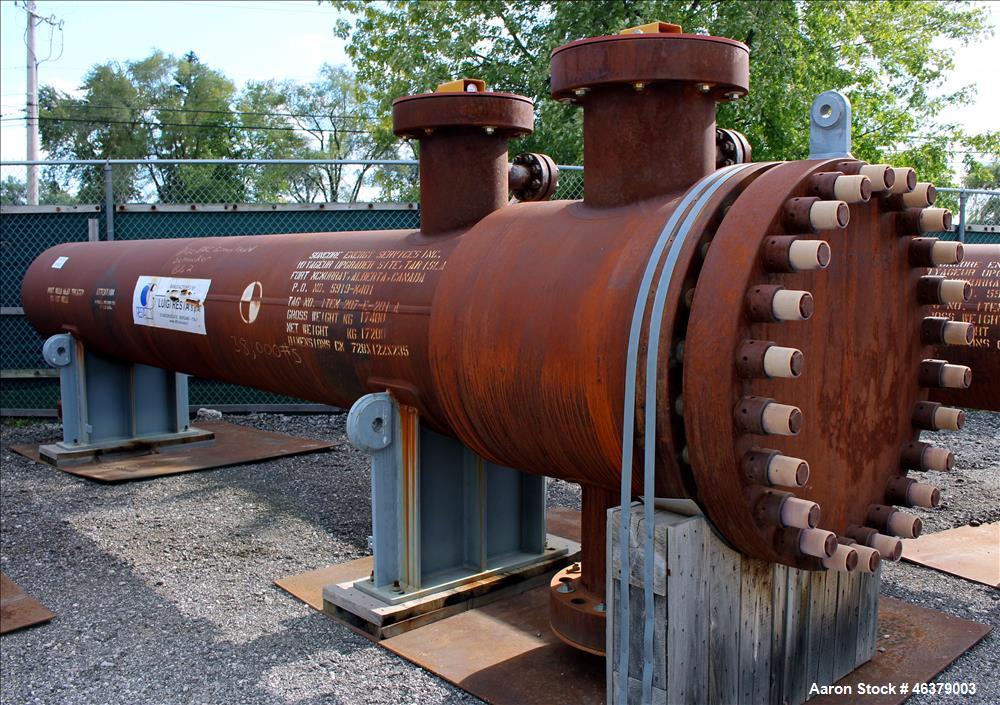 Unused- Luigi Resta Shell and Tube Heat Exchanger, 1,573 Square Feet, Carbon Ste