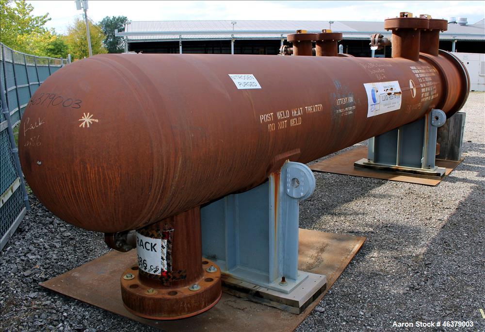 Unused- Luigi Resta Shell and Tube Heat Exchanger, 1,573 Square Feet, Carbon Ste