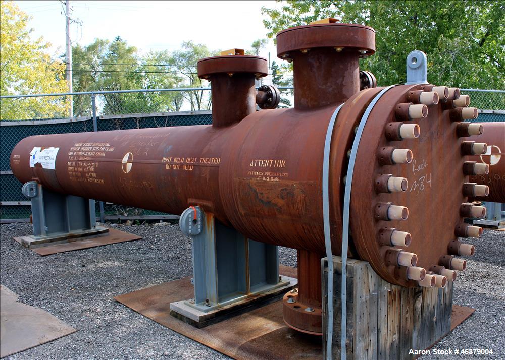 Unused- Luigi Resta Shell and Tube Heat Exchanger, 1,573 Square Feet, Carbon Ste