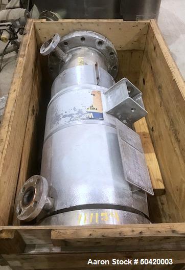 Used- Ellett Industries Shell & Tube Heat Exchanger, 85 Square Foot