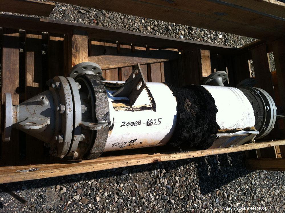 Used AstroCosmos Shell & Tube Heat Exchanger, 25 Square. Feet, Vertical. Type BEM-8-1-48. (32) 3/4" Diameter x 48" long Tantalum Tubes, rated 150 psig/Full Vacuum at -20 to 350 degrees F. Carbon stee...