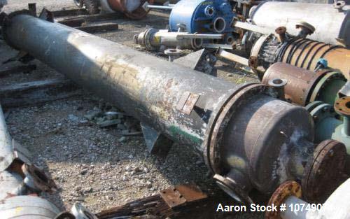 Used Astro Heat Exchanger, shell and tube