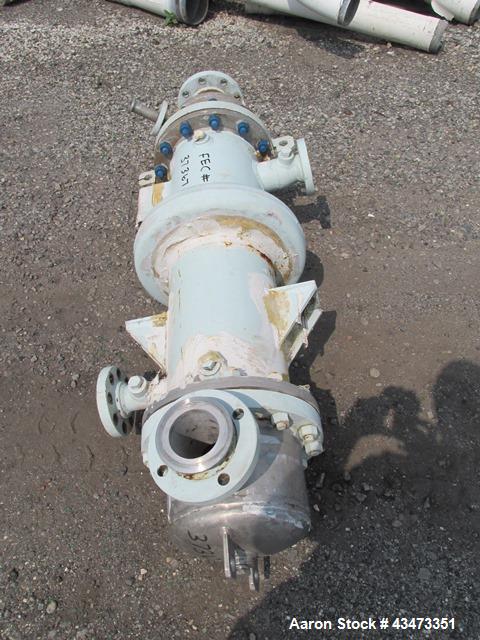 Used Atlas Heat Exchanger, 50 Square Feet. Hastelloy C276 tubes, tube sheets and bonnets with (85) 0.75" diameter x 36" long tubes rated 100 psi & Full Vacuum at 450 degrees F. Carbon steel shell rat...