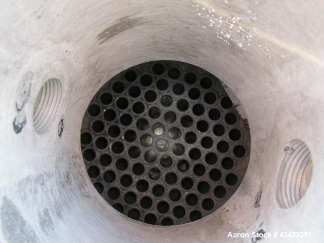 Used Atlas Heat Exchanger, 50 Square Feet. Hastelloy C276 tubes, tube sheets and bonnets with (85) 0.75" diameter x 36" long tubes rated 100 psi & Full Vacuum at 450 degrees F. Carbon steel shell rat...