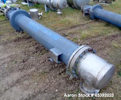 Used- Atlas Shell & Tube Heat Exchanger, Approximate 255 Square Feet