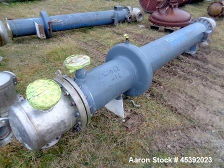 Used Atlas Shell & Tube Heat Exchanger, Approximate 255 Square Feet