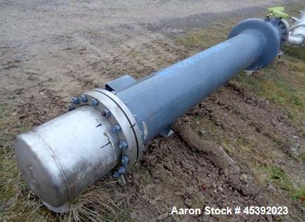 Used Atlas Shell & Tube Heat Exchanger, Approximate 255 Square Feet