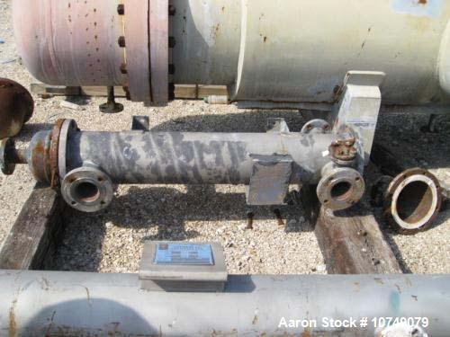 Used-Cust-O-Fab Heat Exchanger, shell and tube