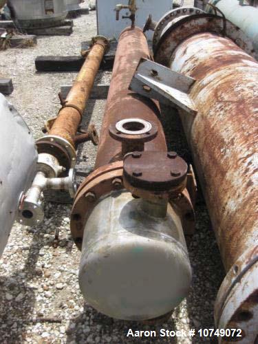 Used-Doyle & Roth Heat Exchanger, shell and tube