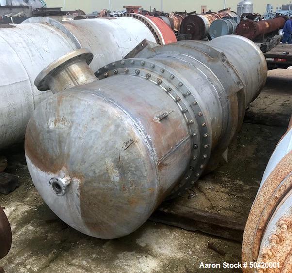Ellett Industries Shell & Tube Heat Exchanger. Used