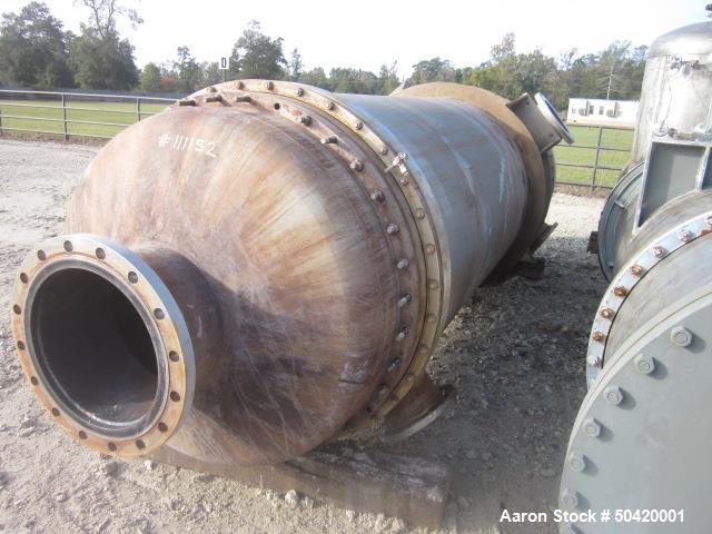 Ellett Industries Shell & Tube Heat Exchanger. Used