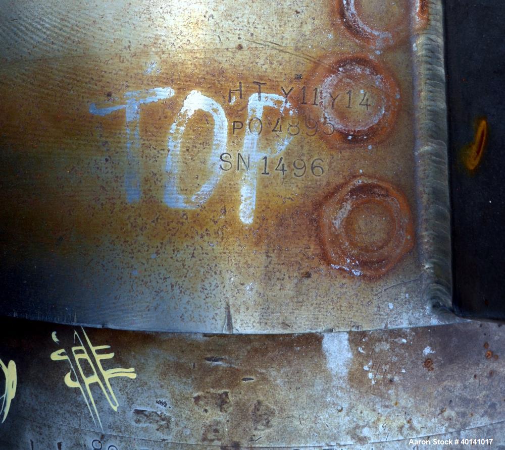 Used Enerquip 2 Pass Shell And Tube Heat Exchanger
