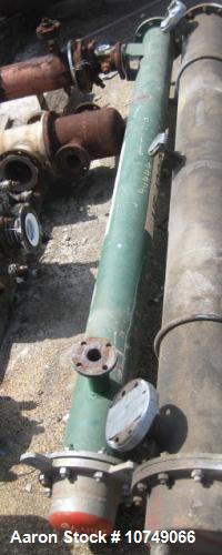 Used Carbon Steel Fabsco Heat Exchanger, shell and tube